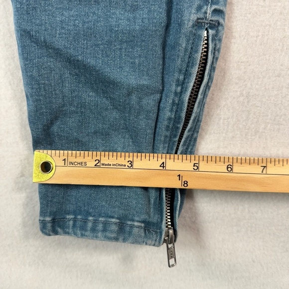 Pacsun Jeans Mens Medium Blue Active Stretch Skinny Mid Rise - Picture 11 of 14